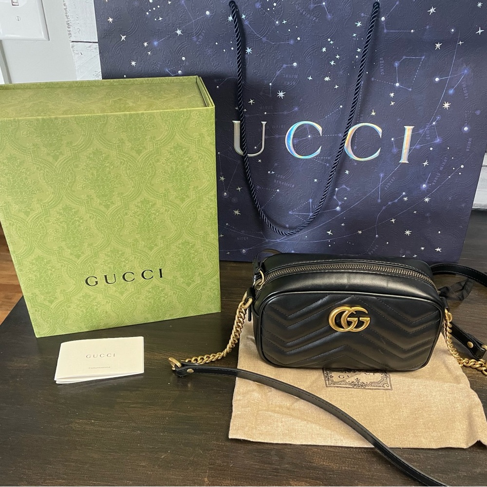 Gucci GG Marmont mini shoulder bag Only used twice